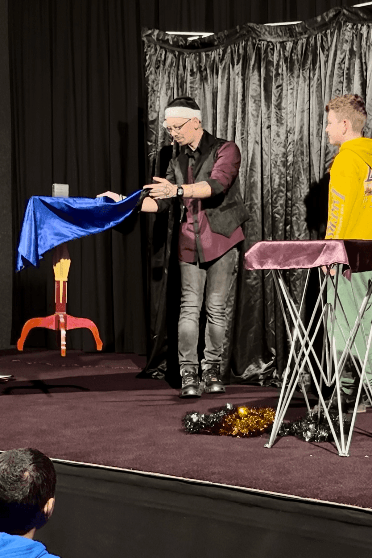 Spectacle de magie camping dans le Var