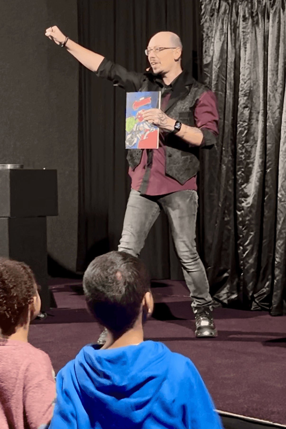 Spectacle de magie école dans le var